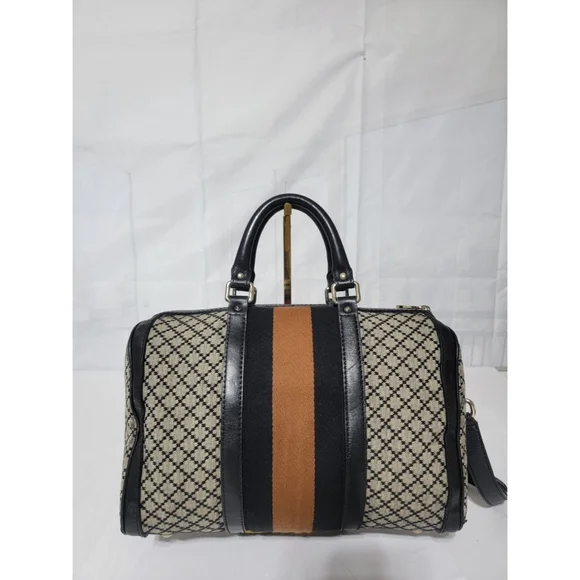 Gucci Diamante Medium Web Boston Bag - Picture 1 of 16